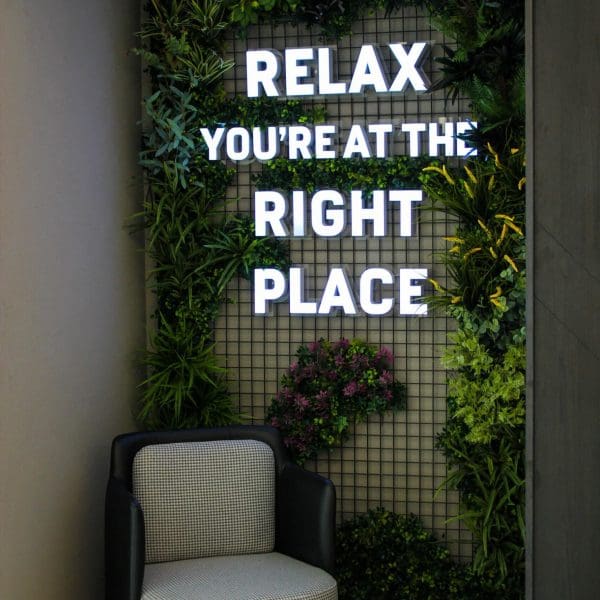 Relax You're At The Right Place